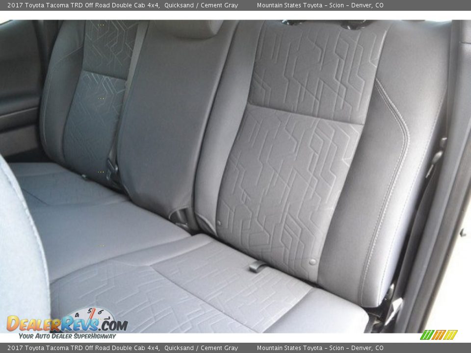 2017 Toyota Tacoma TRD Off Road Double Cab 4x4 Quicksand / Cement Gray Photo #7