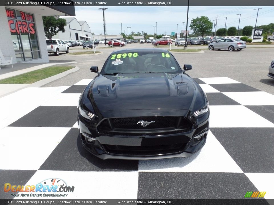 2016 Ford Mustang GT Coupe Shadow Black / Dark Ceramic Photo #2