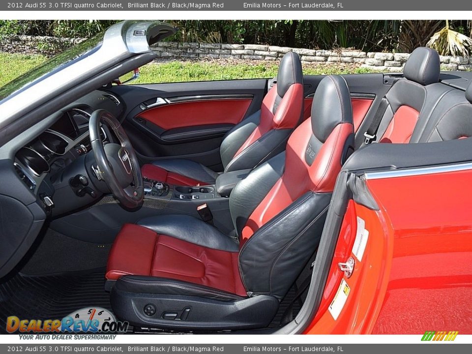 Front Seat of 2012 Audi S5 3.0 TFSI quattro Cabriolet Photo #32