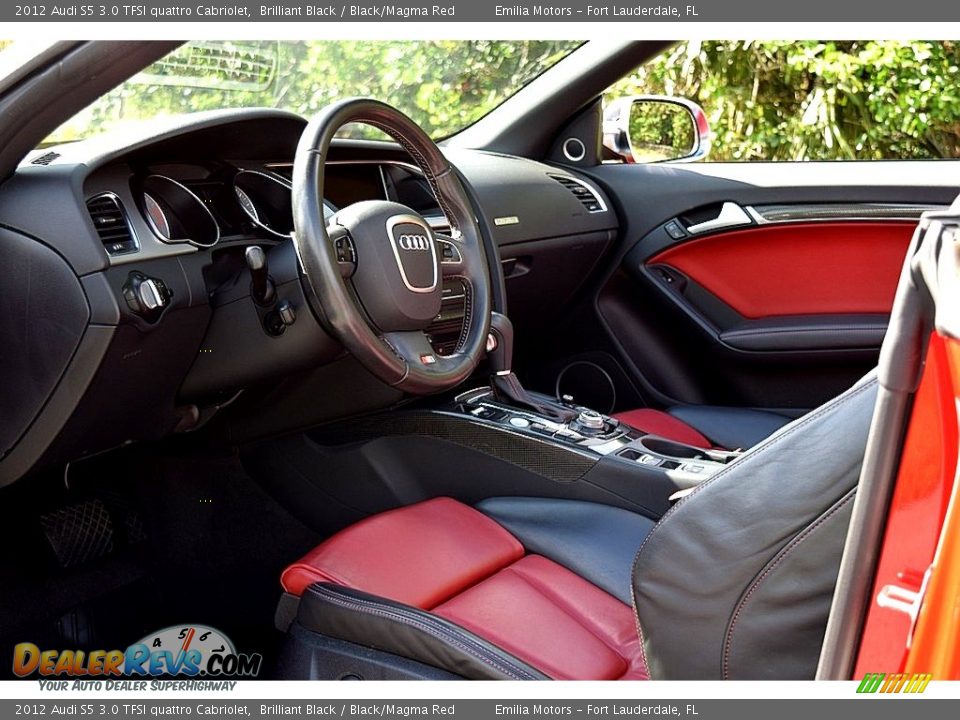 Front Seat of 2012 Audi S5 3.0 TFSI quattro Cabriolet Photo #33