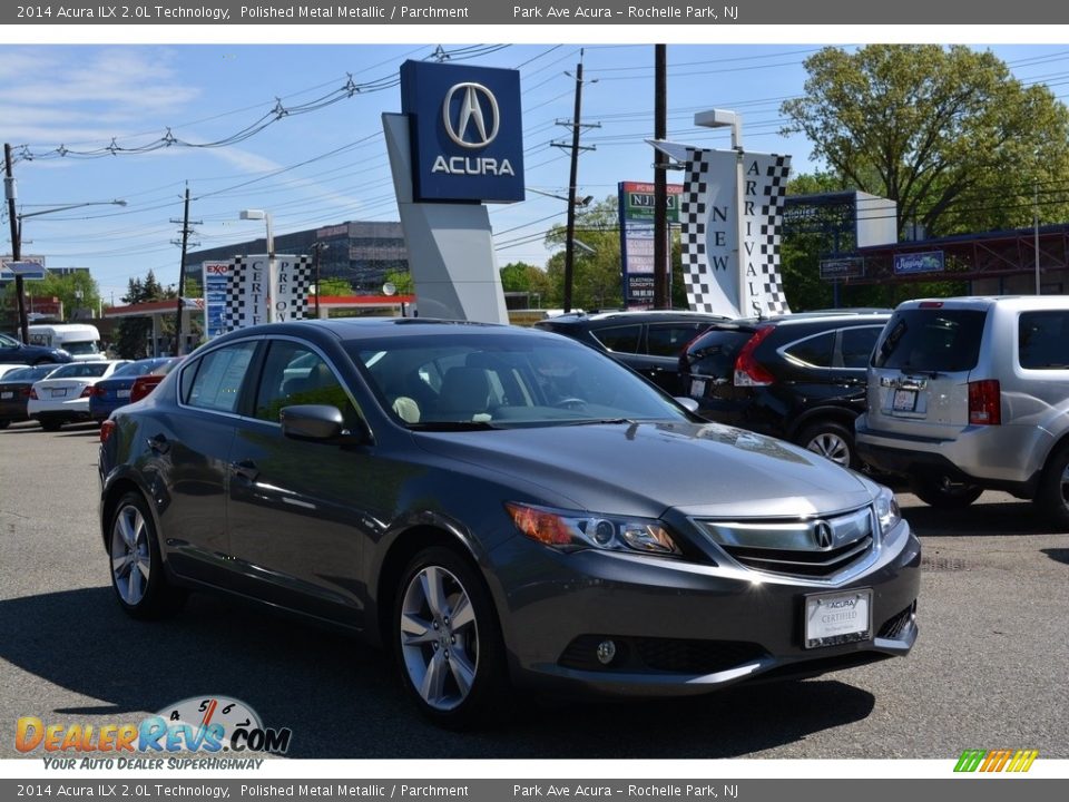 2014 Acura ILX 2.0L Technology Polished Metal Metallic / Parchment Photo #1