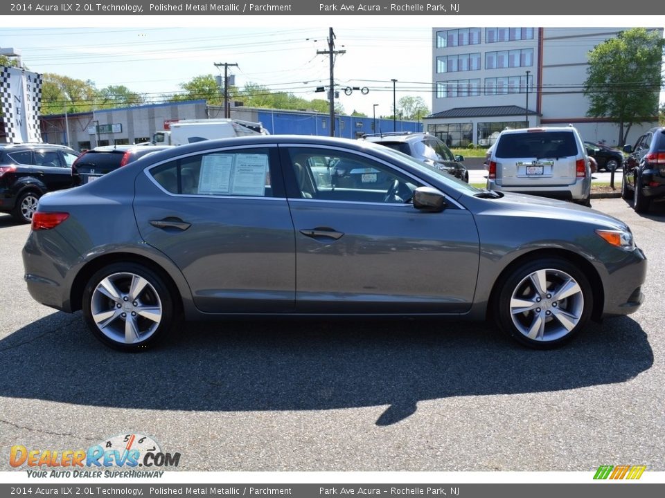 2014 Acura ILX 2.0L Technology Polished Metal Metallic / Parchment Photo #2