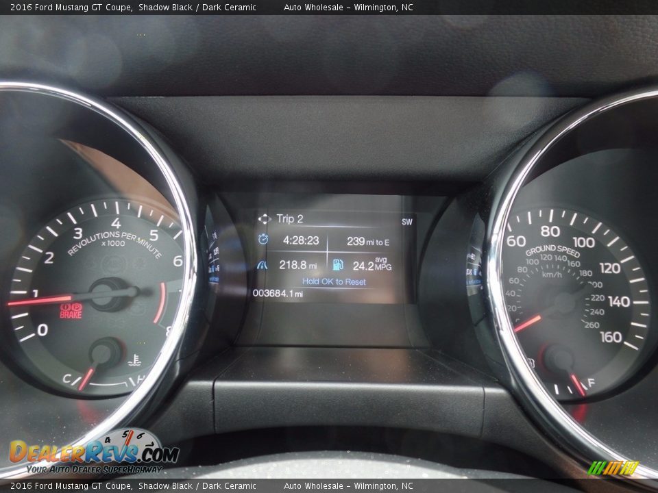 2016 Ford Mustang GT Coupe Shadow Black / Dark Ceramic Photo #16