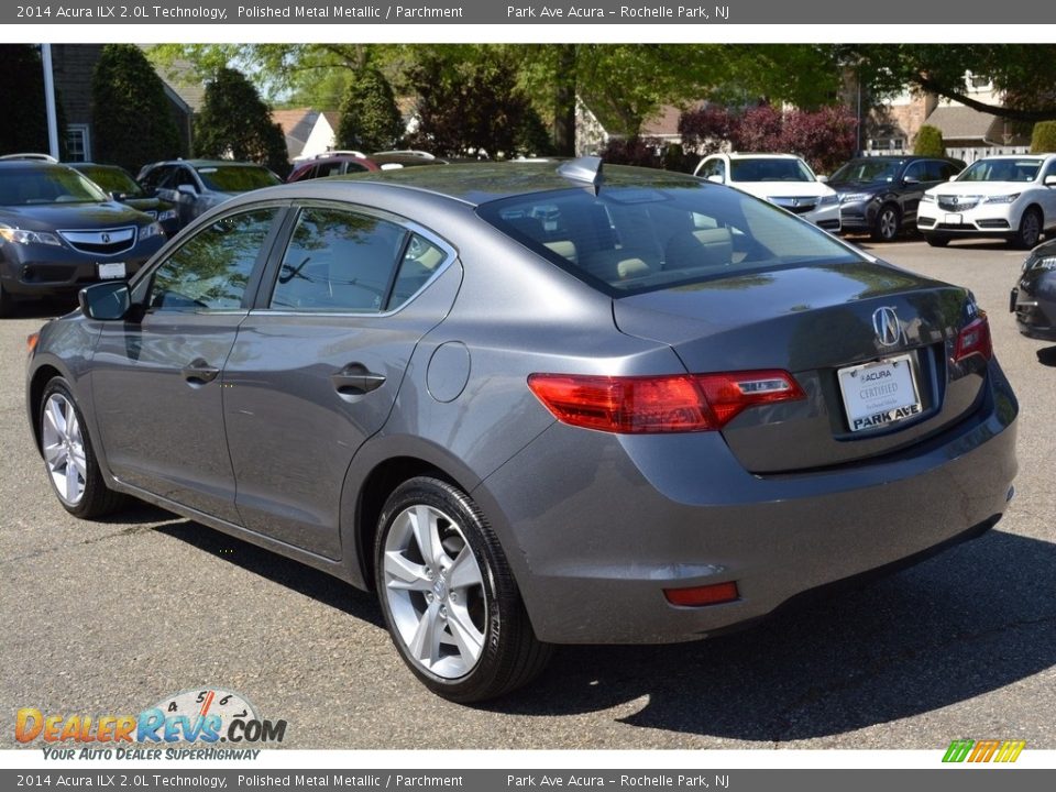 2014 Acura ILX 2.0L Technology Polished Metal Metallic / Parchment Photo #5