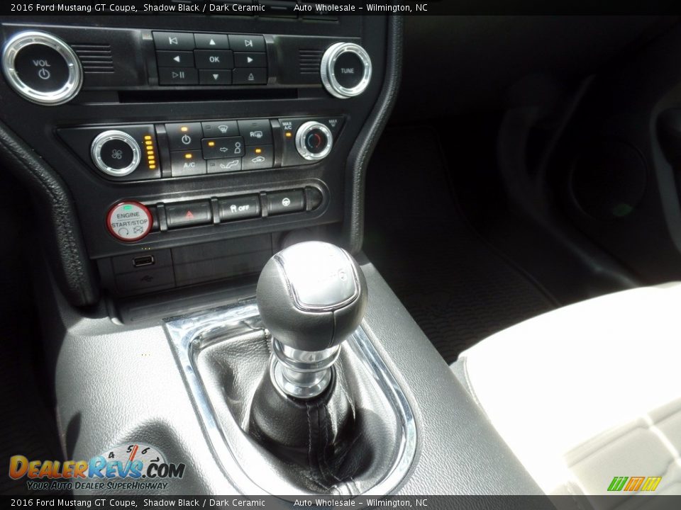 2016 Ford Mustang GT Coupe Shadow Black / Dark Ceramic Photo #19