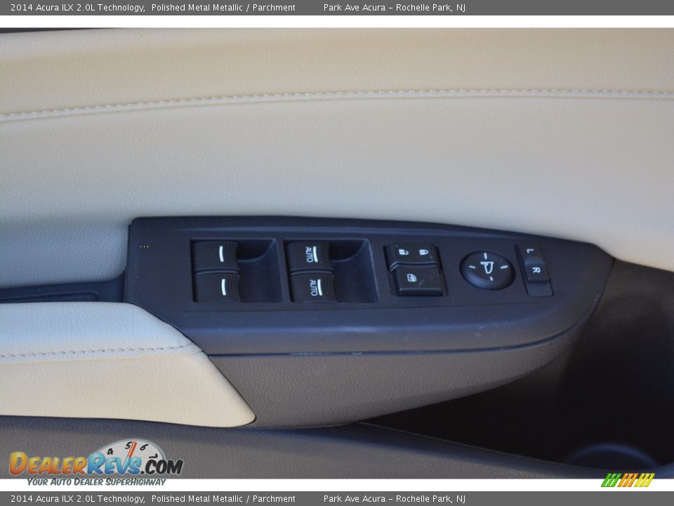 2014 Acura ILX 2.0L Technology Polished Metal Metallic / Parchment Photo #10