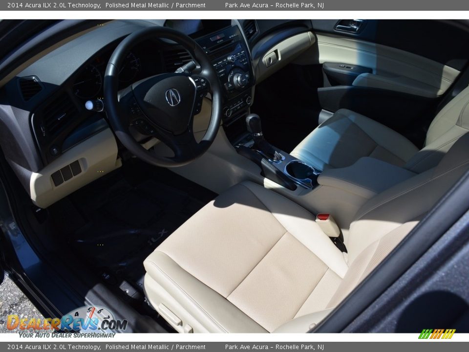 2014 Acura ILX 2.0L Technology Polished Metal Metallic / Parchment Photo #11