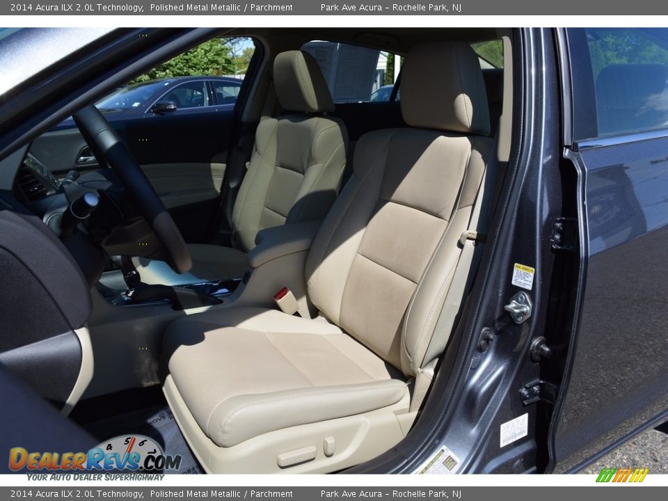 2014 Acura ILX 2.0L Technology Polished Metal Metallic / Parchment Photo #13