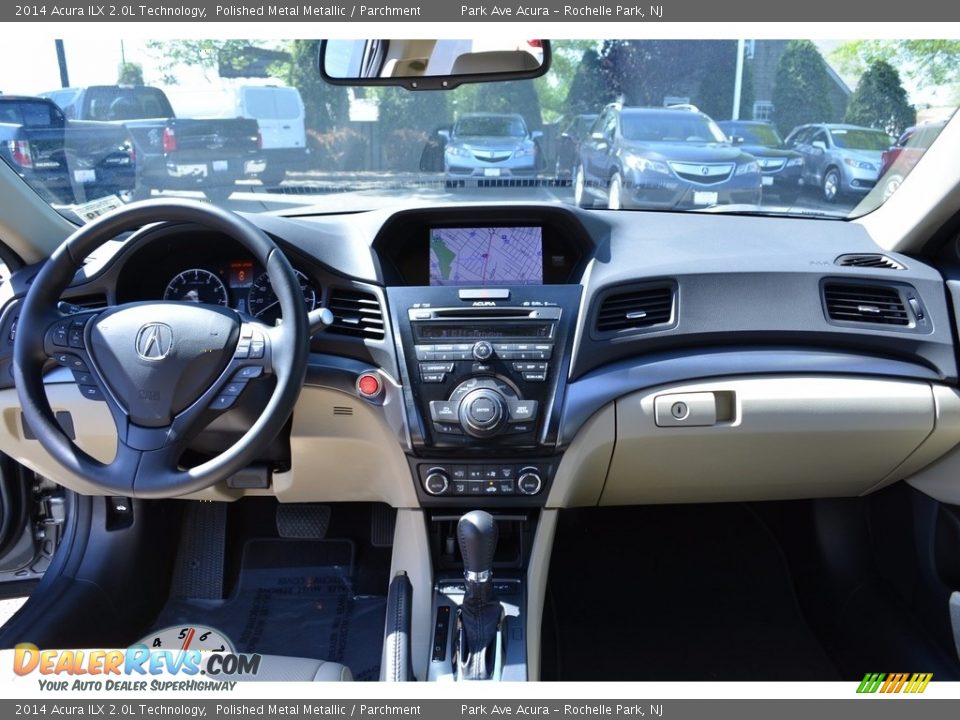 2014 Acura ILX 2.0L Technology Polished Metal Metallic / Parchment Photo #15