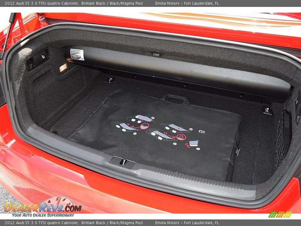 2012 Audi S5 3.0 TFSI quattro Cabriolet Trunk Photo #69