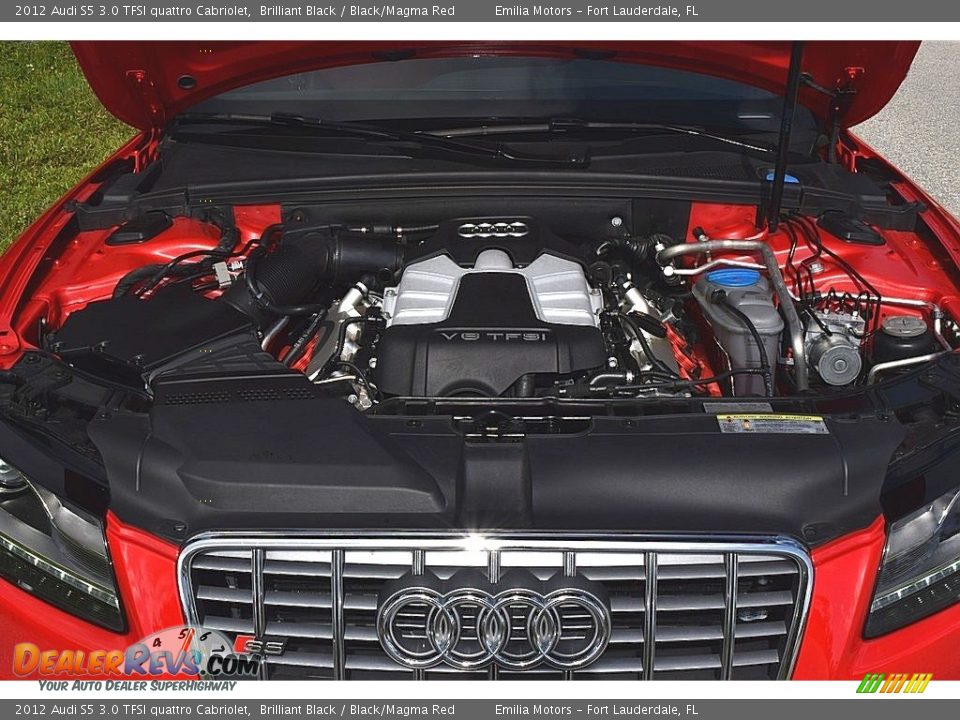 2012 Audi S5 3.0 TFSI quattro Cabriolet 3.0 Liter FSI Supercharged DOHC 24-Valve VVT V6 Engine Photo #70