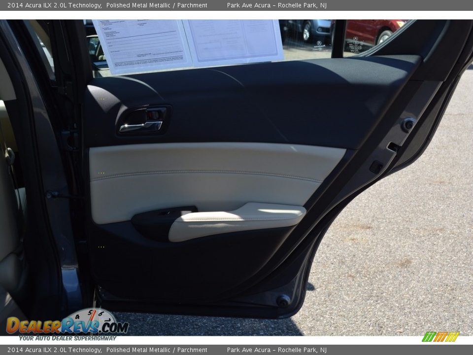 2014 Acura ILX 2.0L Technology Polished Metal Metallic / Parchment Photo #25