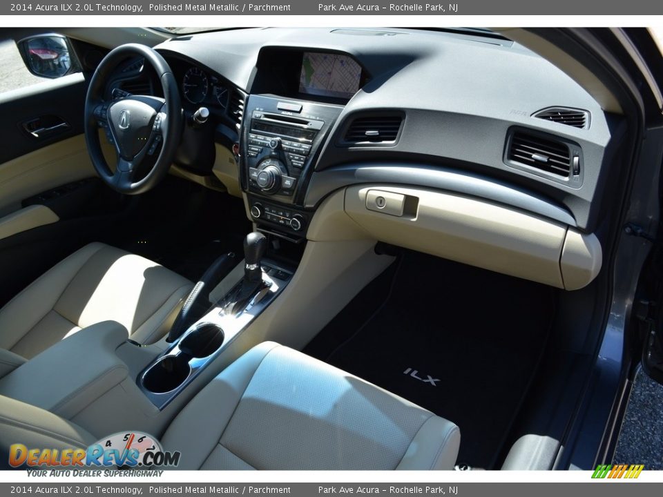 2014 Acura ILX 2.0L Technology Polished Metal Metallic / Parchment Photo #28