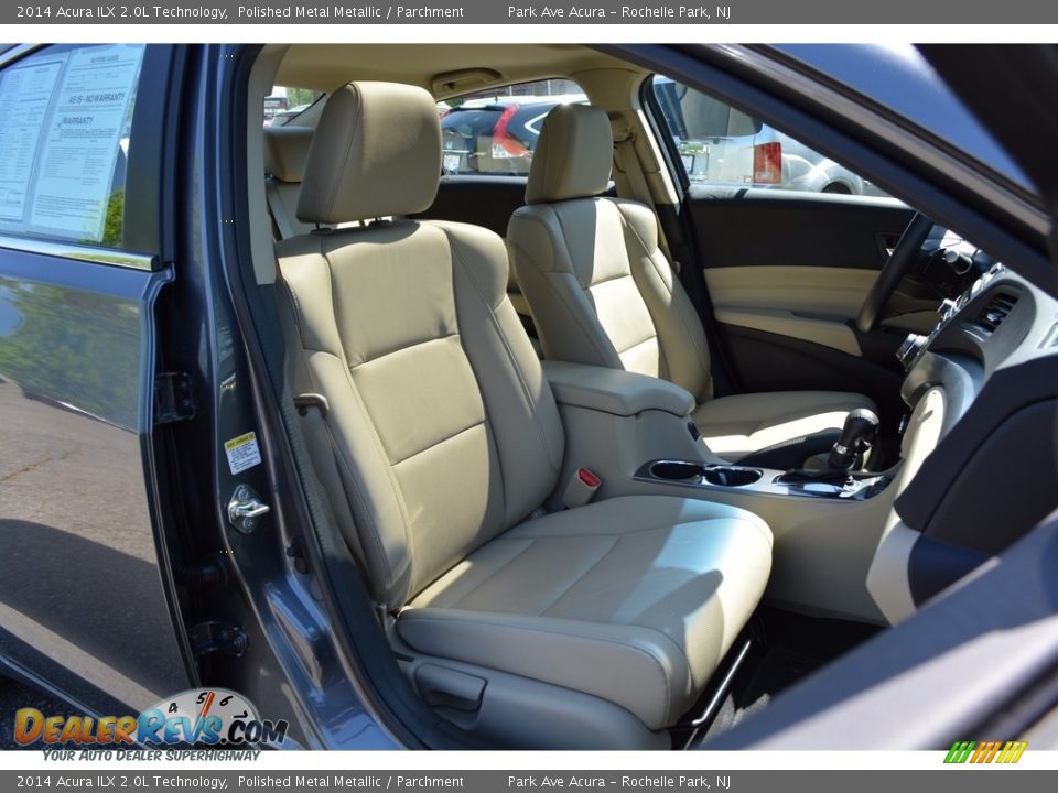 2014 Acura ILX 2.0L Technology Polished Metal Metallic / Parchment Photo #30