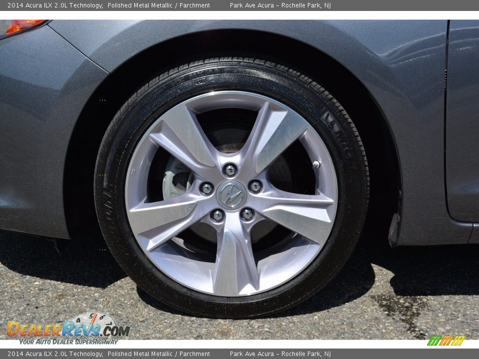 2014 Acura ILX 2.0L Technology Polished Metal Metallic / Parchment Photo #33