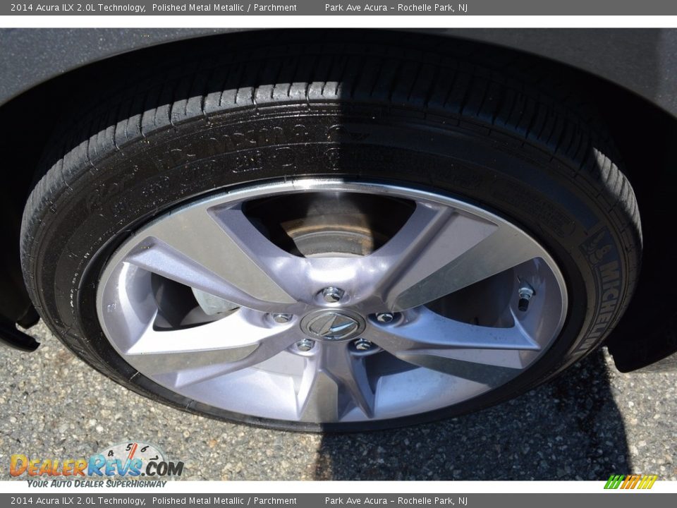 2014 Acura ILX 2.0L Technology Polished Metal Metallic / Parchment Photo #34