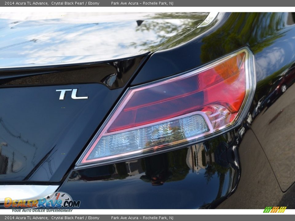 2014 Acura TL Advance Crystal Black Pearl / Ebony Photo #24