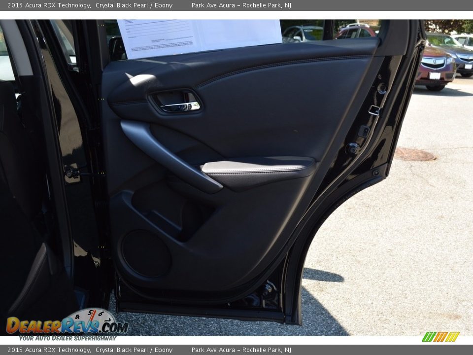 2015 Acura RDX Technology Crystal Black Pearl / Ebony Photo #25