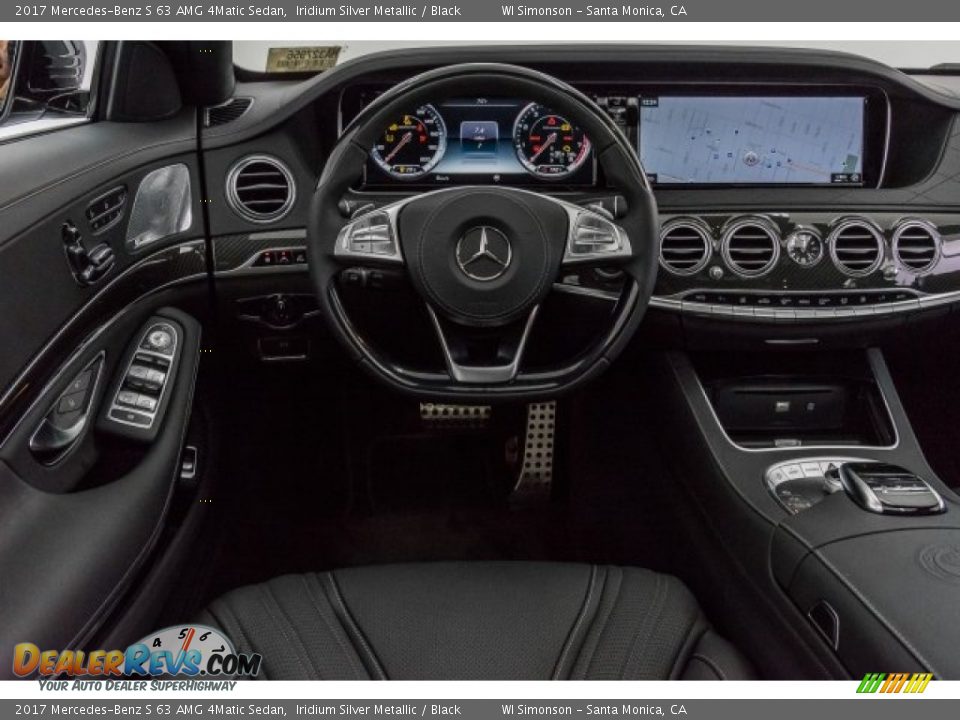 Dashboard of 2017 Mercedes-Benz S 63 AMG 4Matic Sedan Photo #4