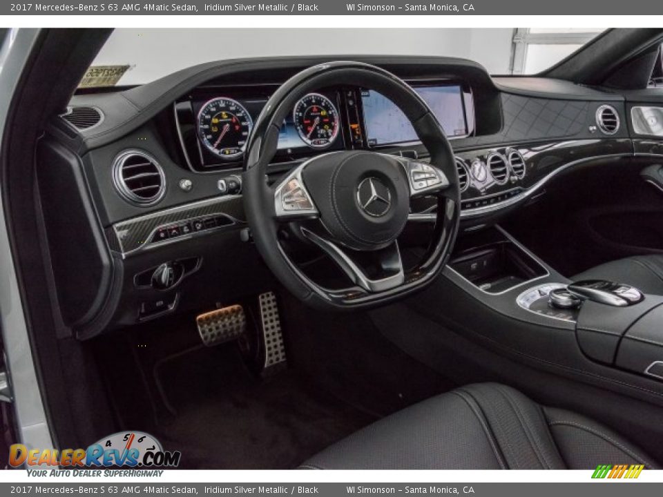 Dashboard of 2017 Mercedes-Benz S 63 AMG 4Matic Sedan Photo #21