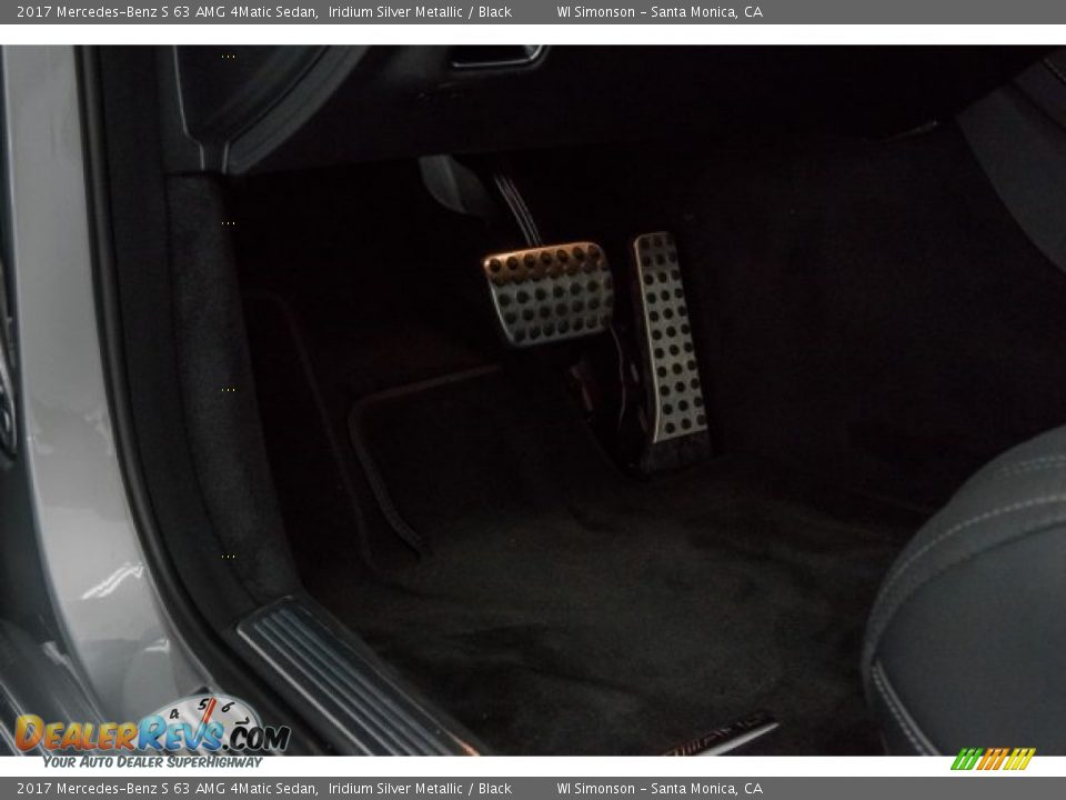 2017 Mercedes-Benz S 63 AMG 4Matic Sedan Iridium Silver Metallic / Black Photo #23