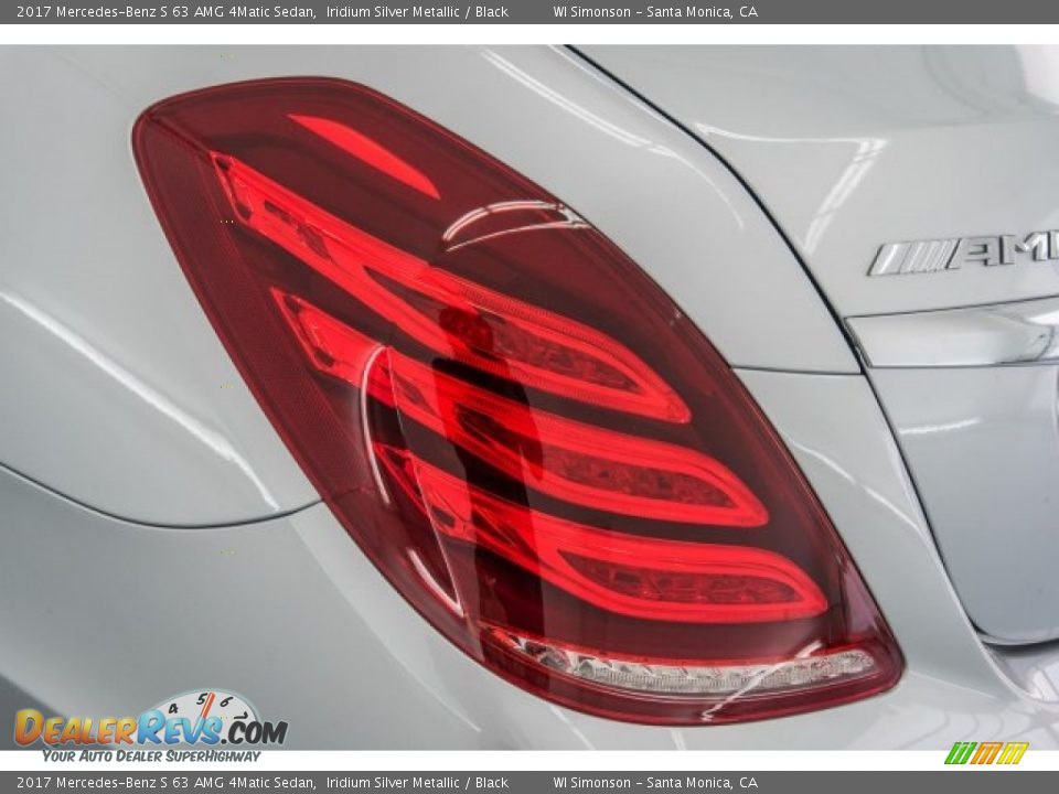 2017 Mercedes-Benz S 63 AMG 4Matic Sedan Iridium Silver Metallic / Black Photo #25