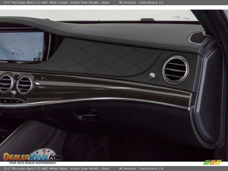 2017 Mercedes-Benz S 63 AMG 4Matic Sedan Iridium Silver Metallic / Black Photo #27