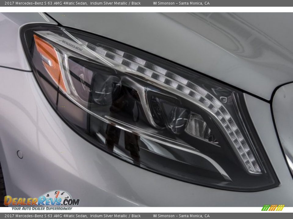 2017 Mercedes-Benz S 63 AMG 4Matic Sedan Iridium Silver Metallic / Black Photo #31