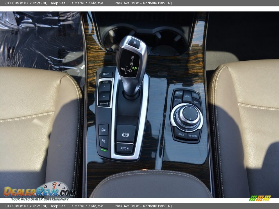 2014 BMW X3 xDrive28i Deep Sea Blue Metallic / Mojave Photo #17