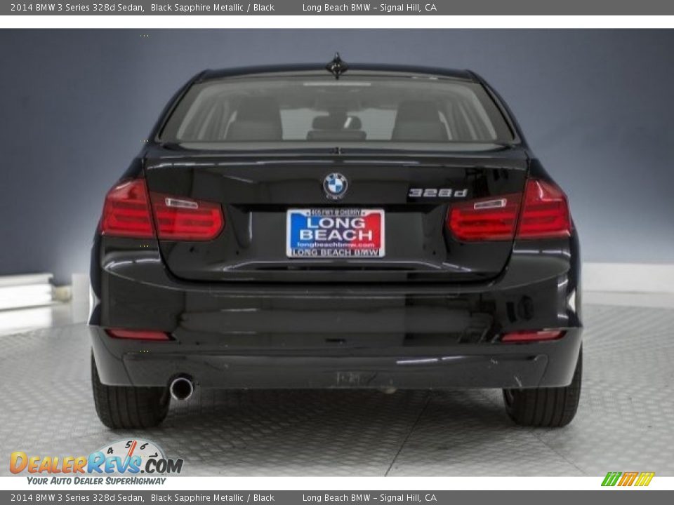 2014 BMW 3 Series 328d Sedan Black Sapphire Metallic / Black Photo #3