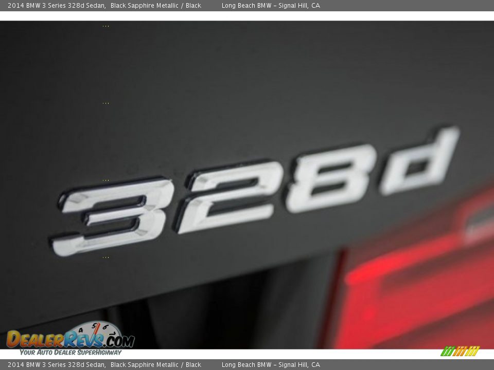 2014 BMW 3 Series 328d Sedan Black Sapphire Metallic / Black Photo #7