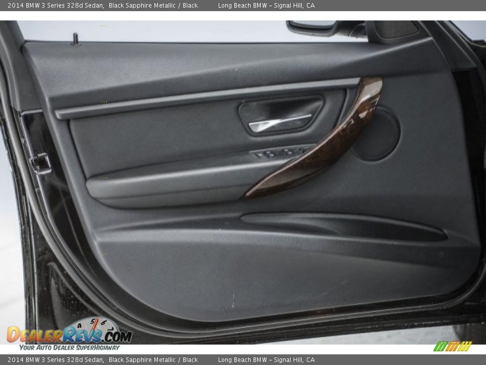 2014 BMW 3 Series 328d Sedan Black Sapphire Metallic / Black Photo #19