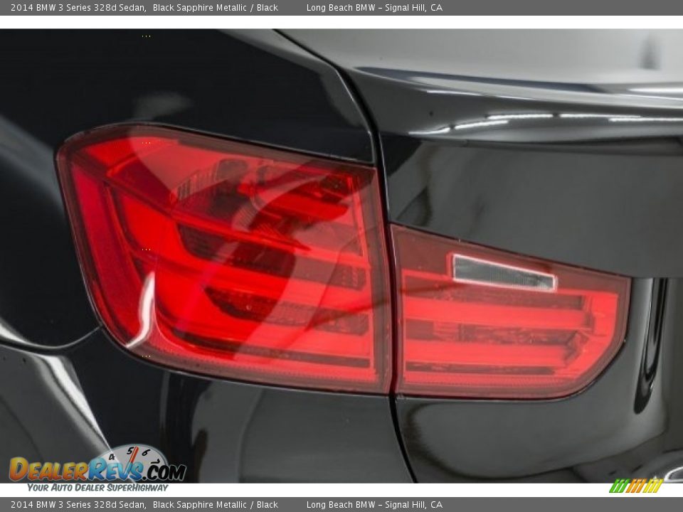 2014 BMW 3 Series 328d Sedan Black Sapphire Metallic / Black Photo #20