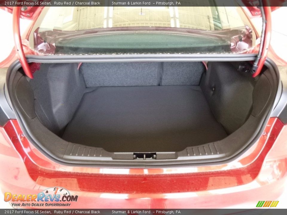 2017 Ford Focus SE Sedan Ruby Red / Charcoal Black Photo #3