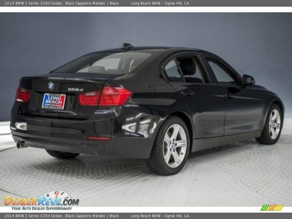 2014 BMW 3 Series 328d Sedan Black Sapphire Metallic / Black Photo #29