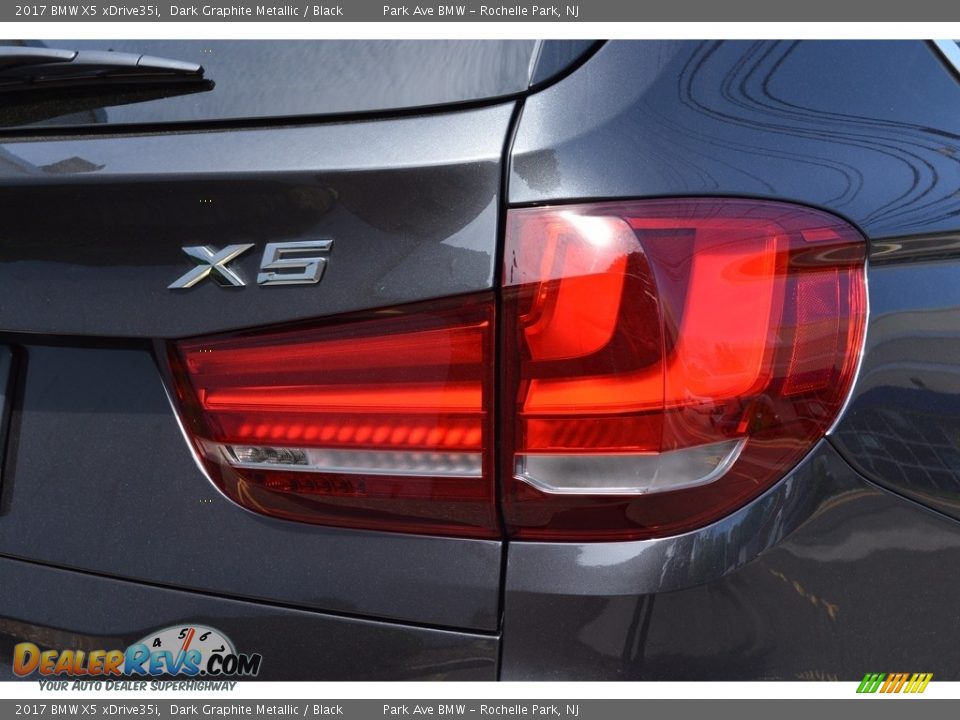 2017 BMW X5 xDrive35i Dark Graphite Metallic / Black Photo #24