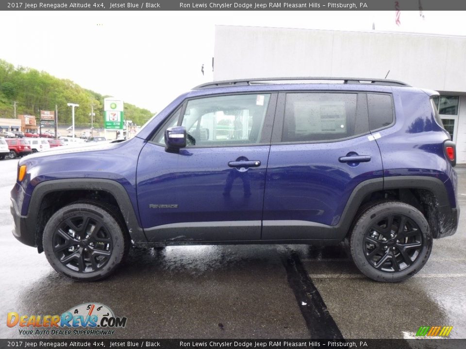 2017 Jeep Renegade Altitude 4x4 Jetset Blue / Black Photo #2