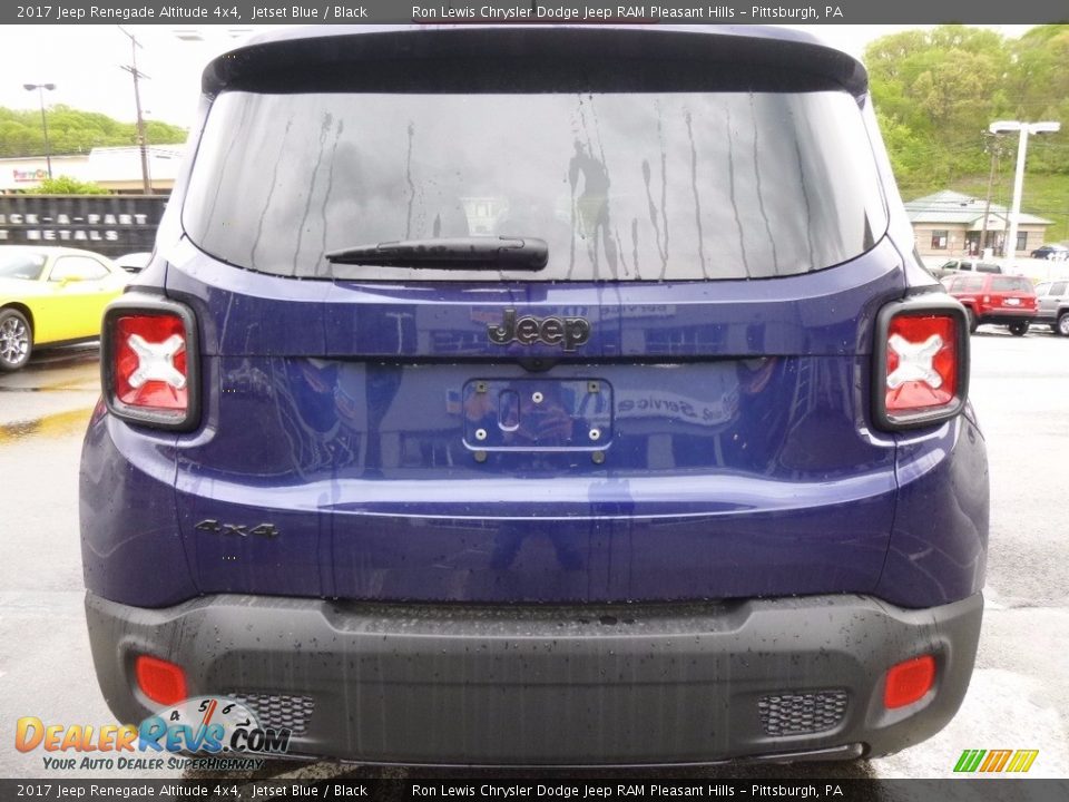 2017 Jeep Renegade Altitude 4x4 Jetset Blue / Black Photo #4