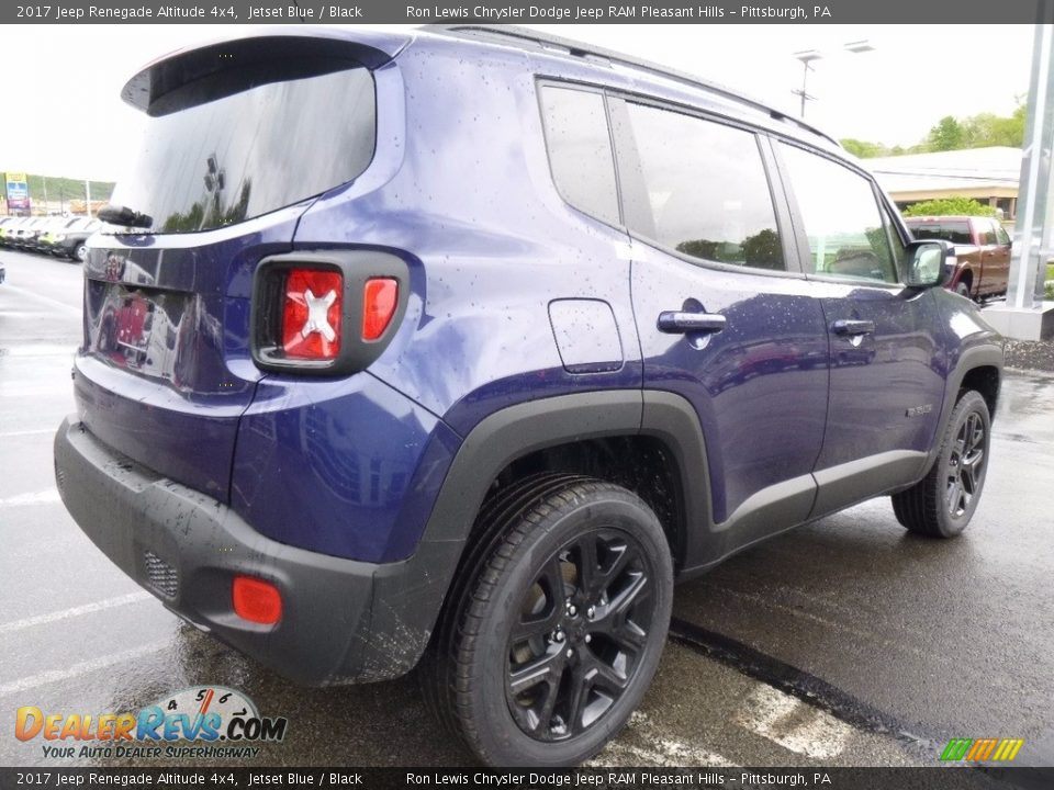2017 Jeep Renegade Altitude 4x4 Jetset Blue / Black Photo #6