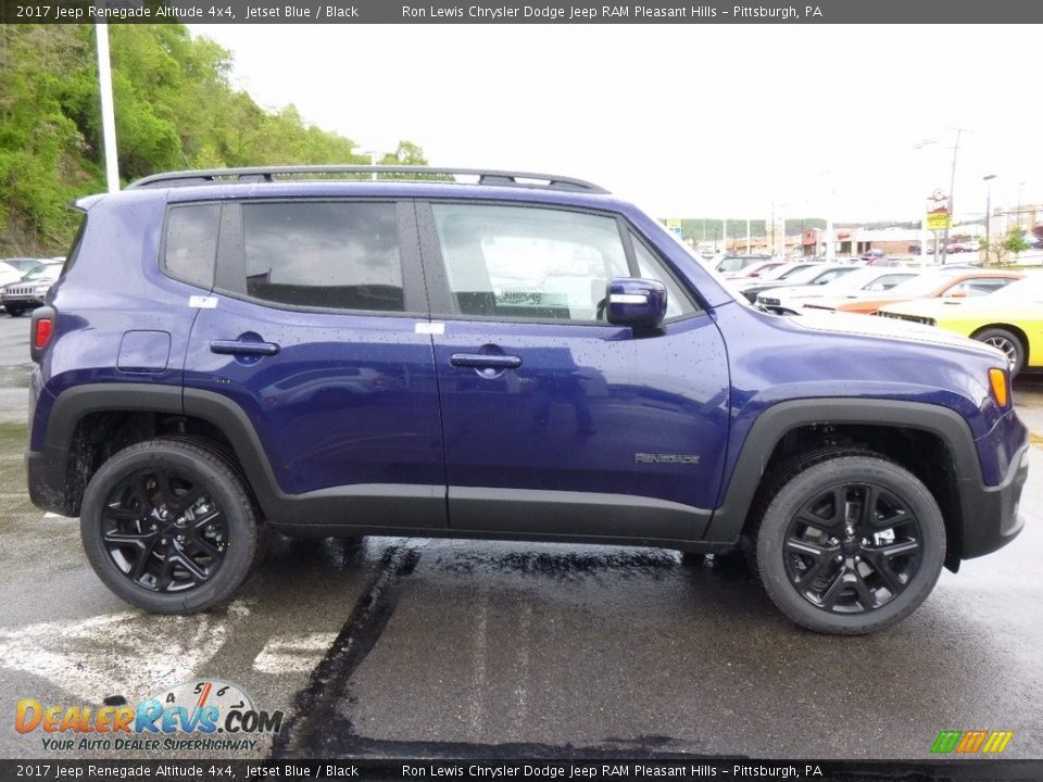 2017 Jeep Renegade Altitude 4x4 Jetset Blue / Black Photo #7