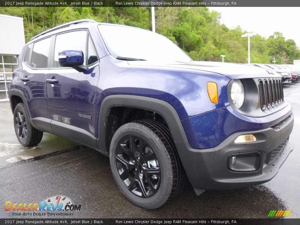 2017 Jeep Renegade Altitude 4x4 Jetset Blue / Black Photo #8