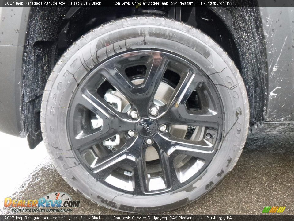 2017 Jeep Renegade Altitude 4x4 Jetset Blue / Black Photo #10