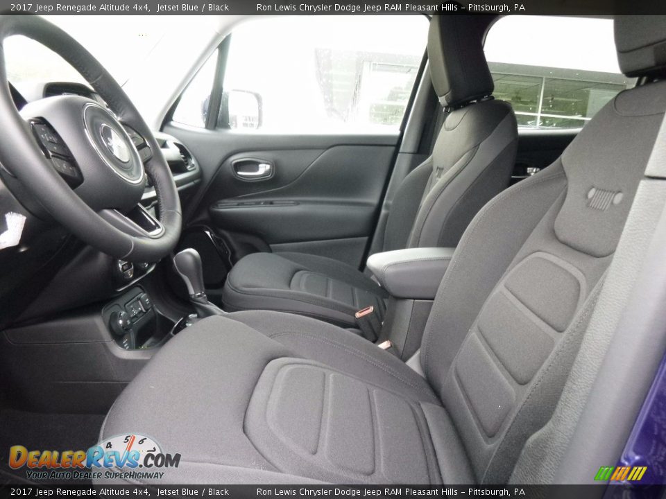 2017 Jeep Renegade Altitude 4x4 Jetset Blue / Black Photo #11