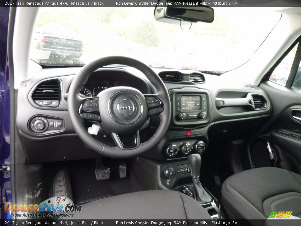2017 Jeep Renegade Altitude 4x4 Jetset Blue / Black Photo #13