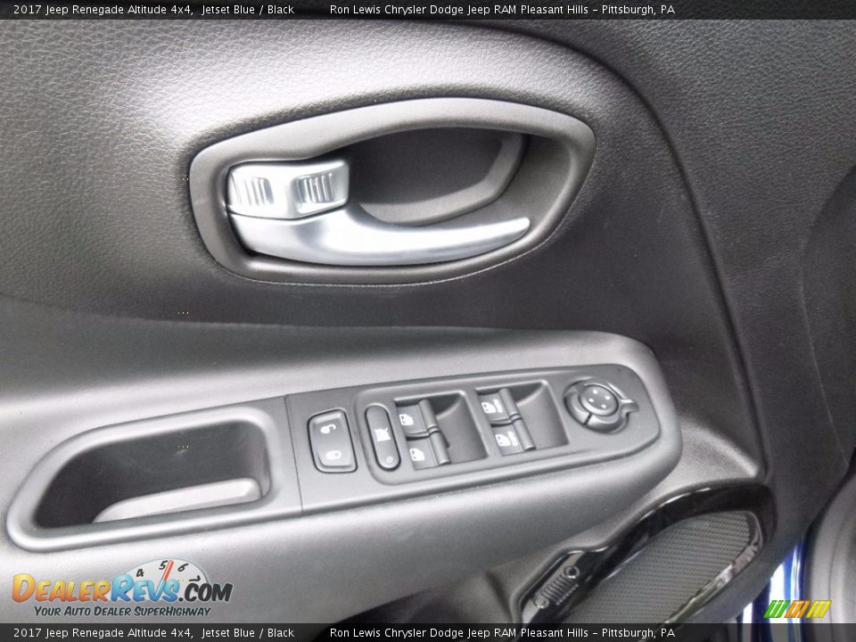 2017 Jeep Renegade Altitude 4x4 Jetset Blue / Black Photo #14