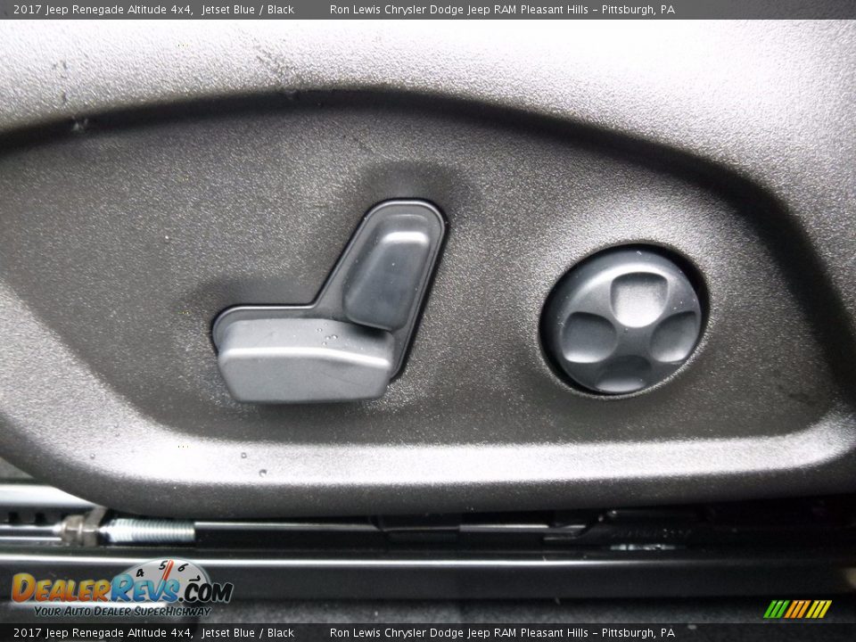 2017 Jeep Renegade Altitude 4x4 Jetset Blue / Black Photo #16