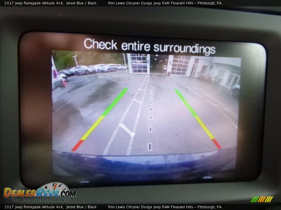 2017 Jeep Renegade Altitude 4x4 Jetset Blue / Black Photo #19