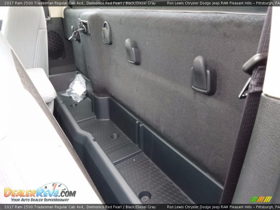 2017 Ram 2500 Tradesman Regular Cab 4x4 Delmonico Red Pearl / Black/Diesel Gray Photo #12