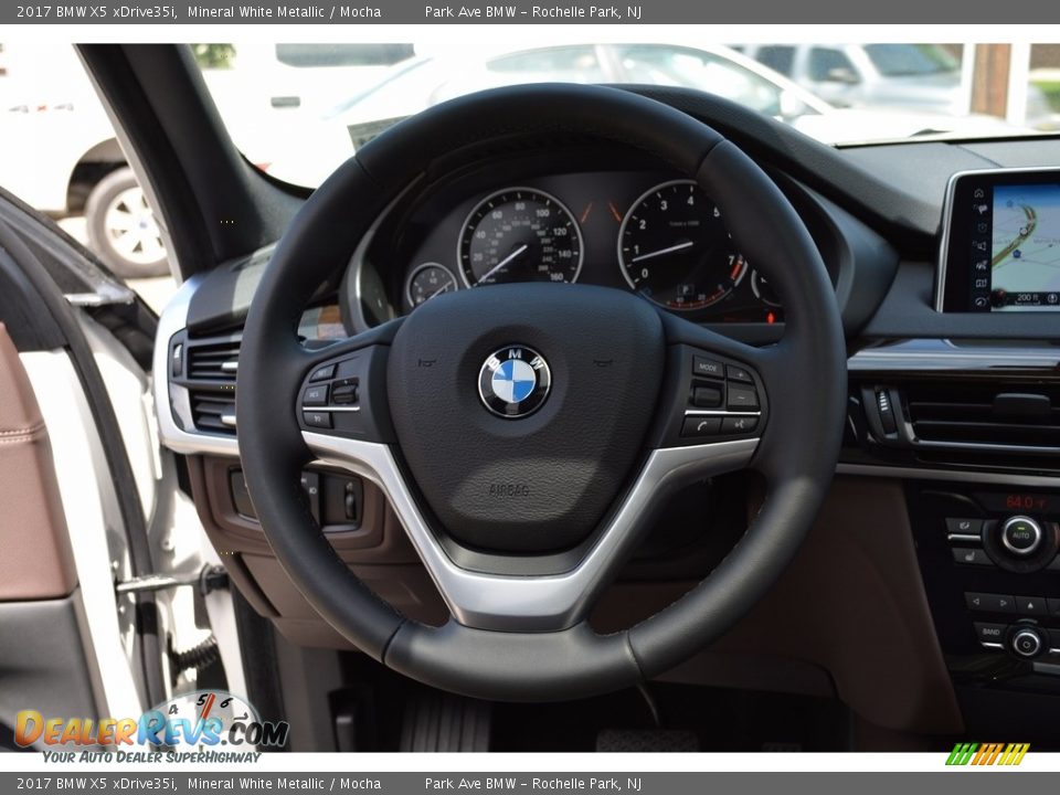 2017 BMW X5 xDrive35i Steering Wheel Photo #18