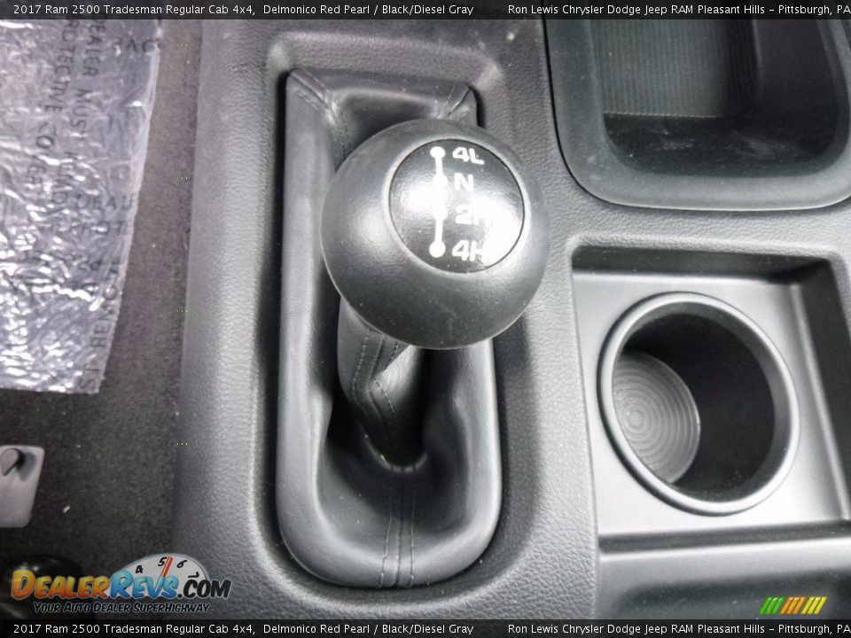 2017 Ram 2500 Tradesman Regular Cab 4x4 Delmonico Red Pearl / Black/Diesel Gray Photo #18